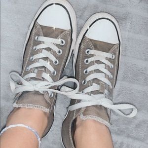 Grey Converse